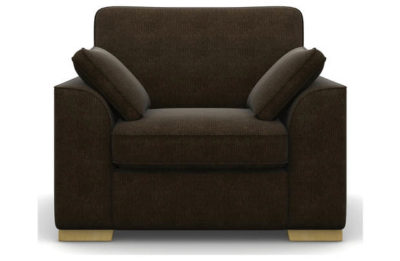 Heart of House Lincoln Fabric Chair - Teak